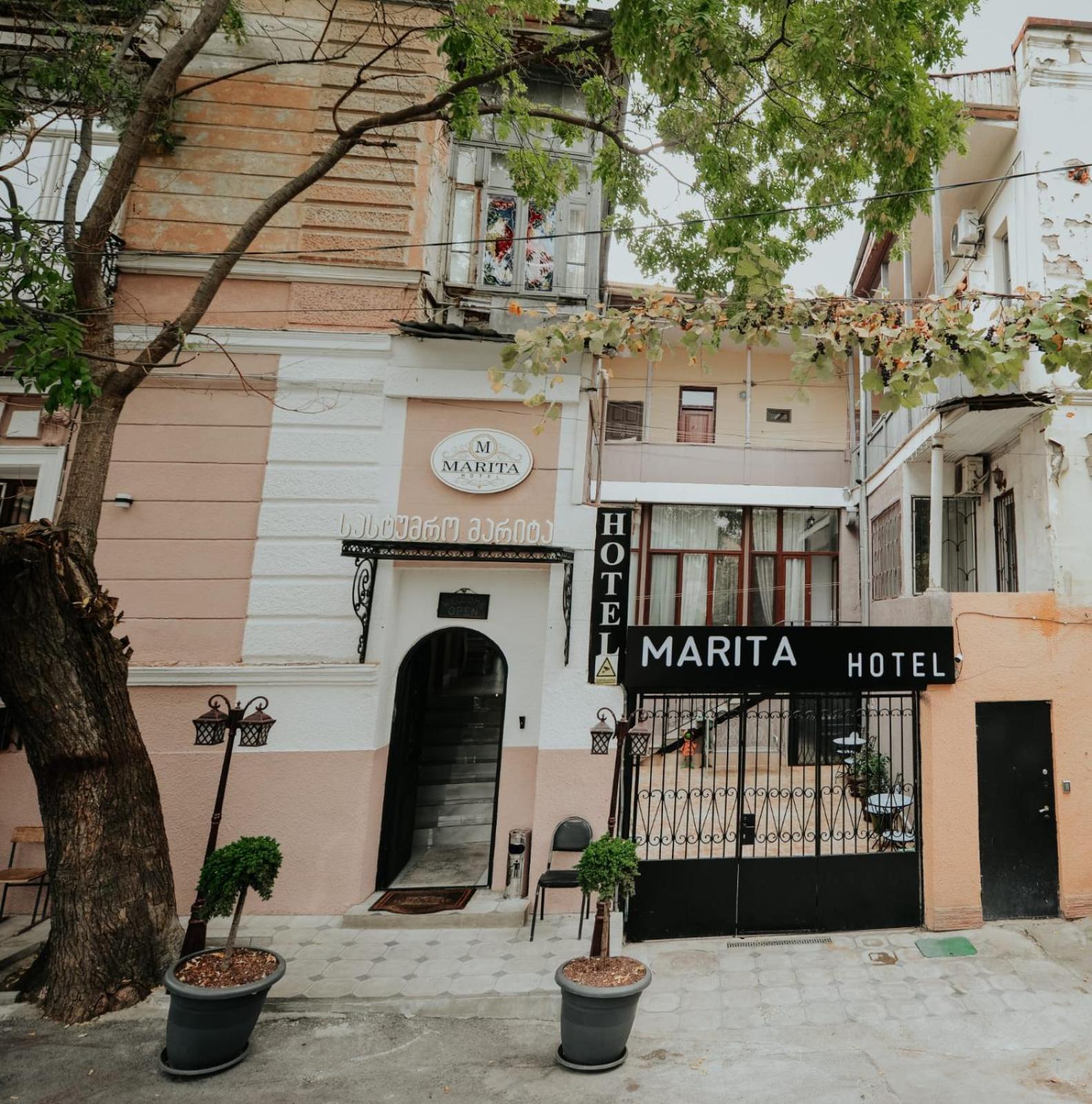 Marita Hotel Tiflis Exterior foto
